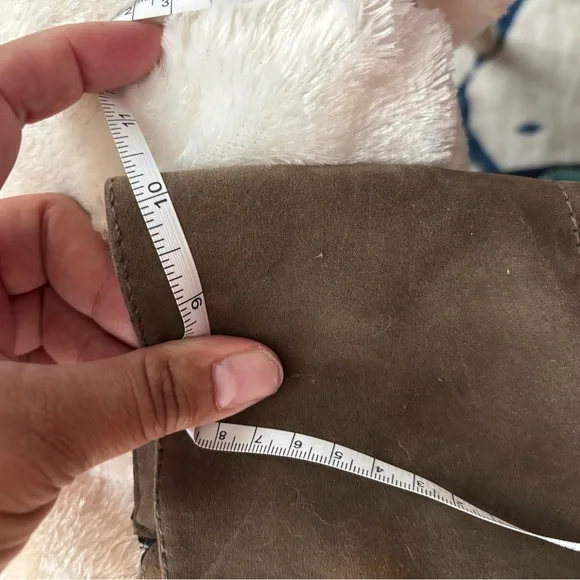 Lane Bryant Taupe Block Heeled Boots size 11 - Picture 10 of 10